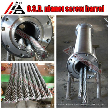 planetary screw and barrel for PVC pellet/granules/masterbatch